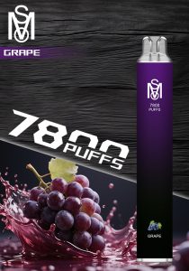 MSO爅嘶一次性電子煙 新款大容量7800 Puffs 拋棄式電子煙 香度提高30%-VAKA糖果雲煙館