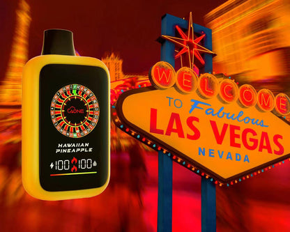 【AONE VAPE CASINO X】 16000口賭場一次性電子煙 原裝正品 俄羅斯轉盤鋼珠設計-VAKA糖果雲煙館