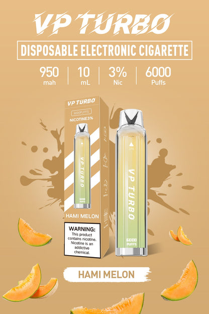 買一送一特價！！！VP TURBO 拋棄式 一次性6000口發光電子煙-VAKA糖果雲煙館