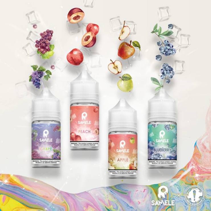 冰釀 SAMELE冰釀系列煙油/30ML-30MG美國原裝電子小煙油-VAKA糖果雲煙館