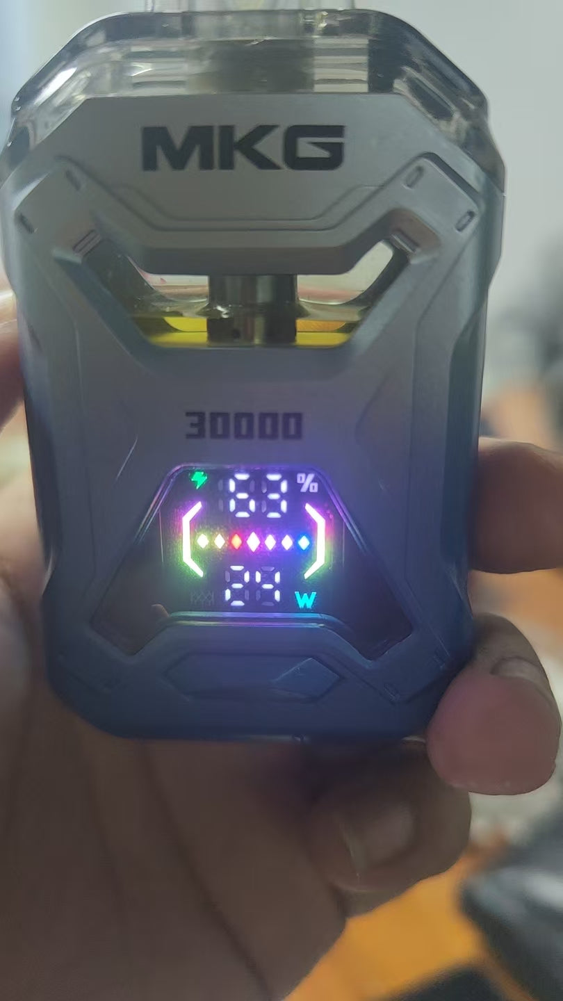 【MKG註油主機】叮啞30000口大功率霧化桿/買5瓶送一隻mkg註油主機-VAKA糖果雲煙館