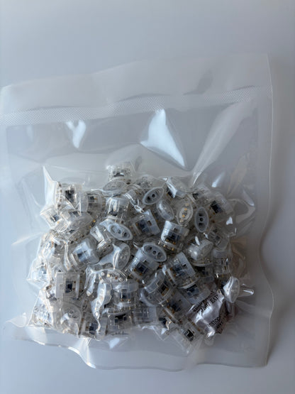 【LANA空彈原廠正版】 一代適配透明空倉 升級底座防漏棉花 Lana分離式空彈頭適用大功率機子 不發光-台灣現貨秒發