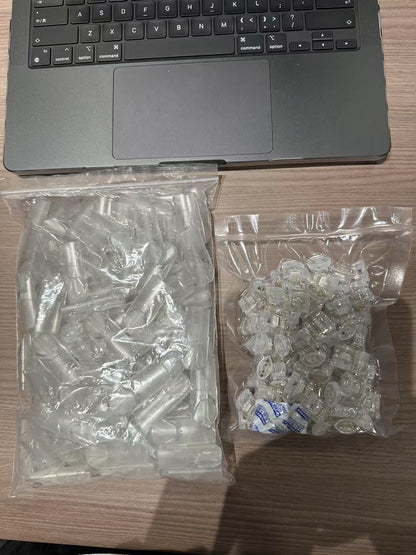 【Sp2空弹】磨砂款白色底座陶瓷芯，U型煙彈殼，不漏油，廢油，（正品保證）一代通用分離式空倉-台灣現貨秒發