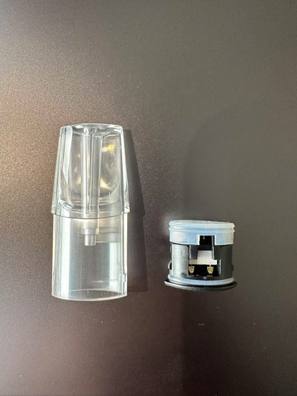 最新上下分離式空煙彈，白色陶瓷，千遍測試不漏油，無NG品。50入組 【成品+line：vfive999-】-台灣現貨秒發