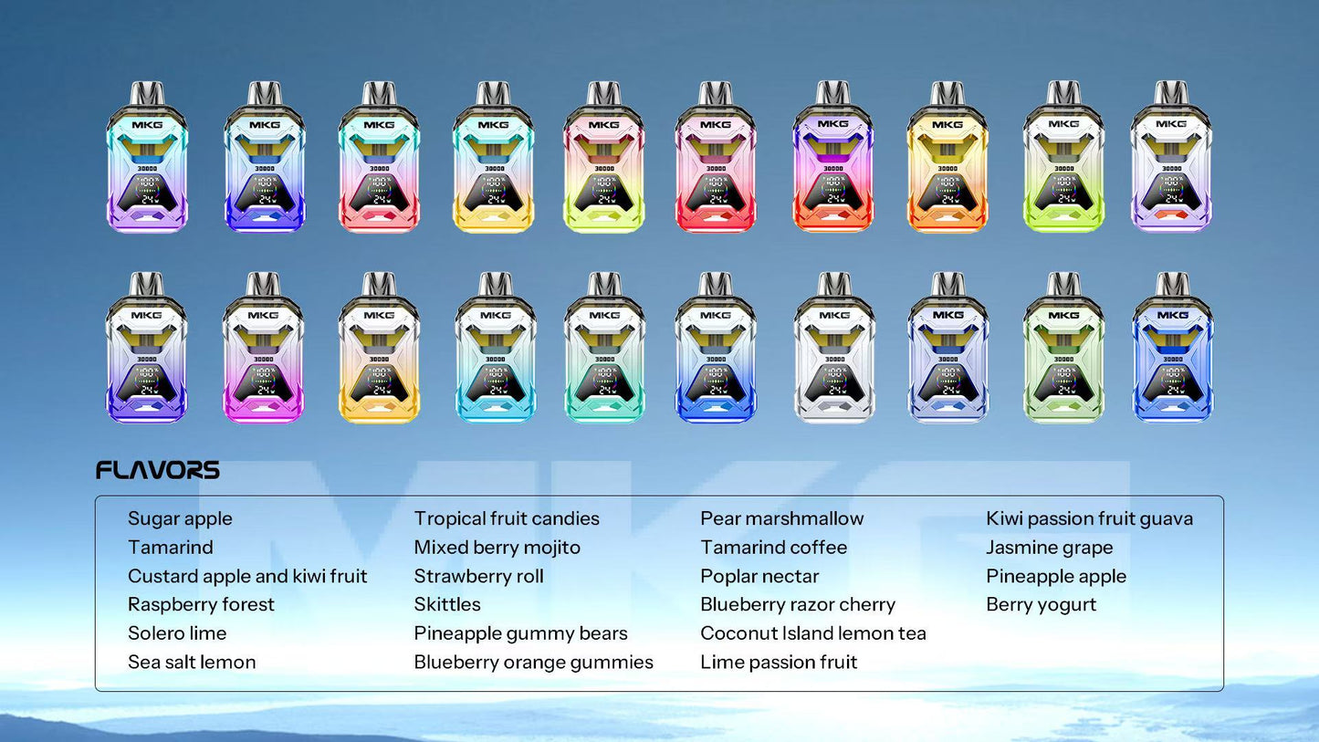 【MKG註油主機】叮啞30000口大功率霧化桿/買5瓶送一隻mkg註油主機-VAKA糖果雲煙館