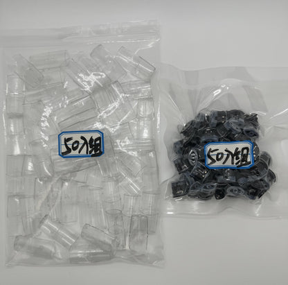 最新上下分離式空煙彈，白色陶瓷，千遍測試不漏油，無NG品。50入組 【成品+line：vfive999-】-台灣現貨秒發