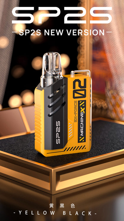 【思博瑞SP2S MAX 矩陣系列主機】 SP2s pod新版方形帶屏換彈式主機套裝 盒子棉網芯電子煙-VAKA糖果雲煙館