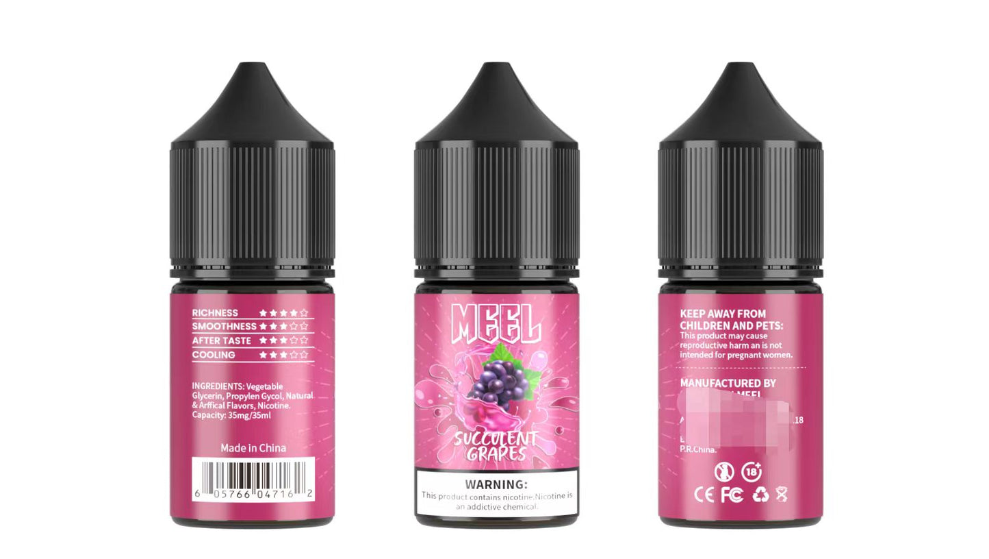 【MEEL煙油】 灌裝油 30mg -溶度5%-VAKA糖果雲煙館