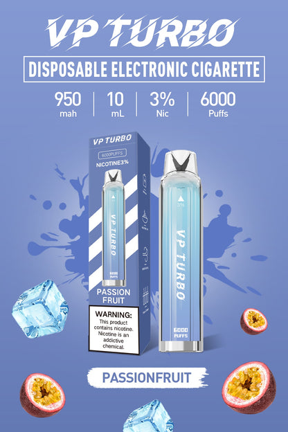 買一送一特價！！！VP TURBO 拋棄式 一次性6000口發光電子煙-VAKA糖果雲煙館