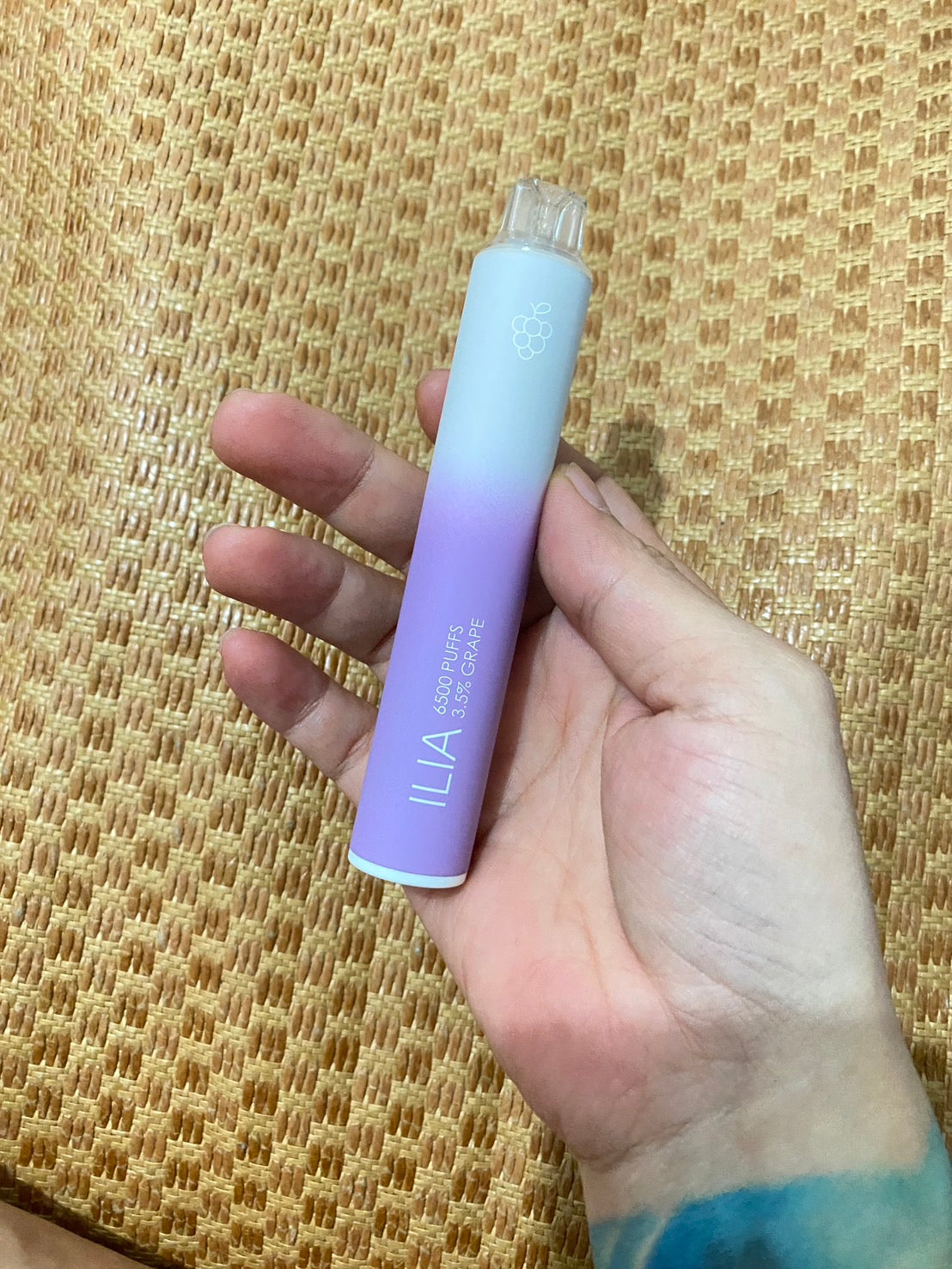 【哩啞四代拋棄式】ILIA BAR4拋棄式-6500口PUFFS拋棄式  一次性電子煙 可充電-VAKA糖果雲煙館