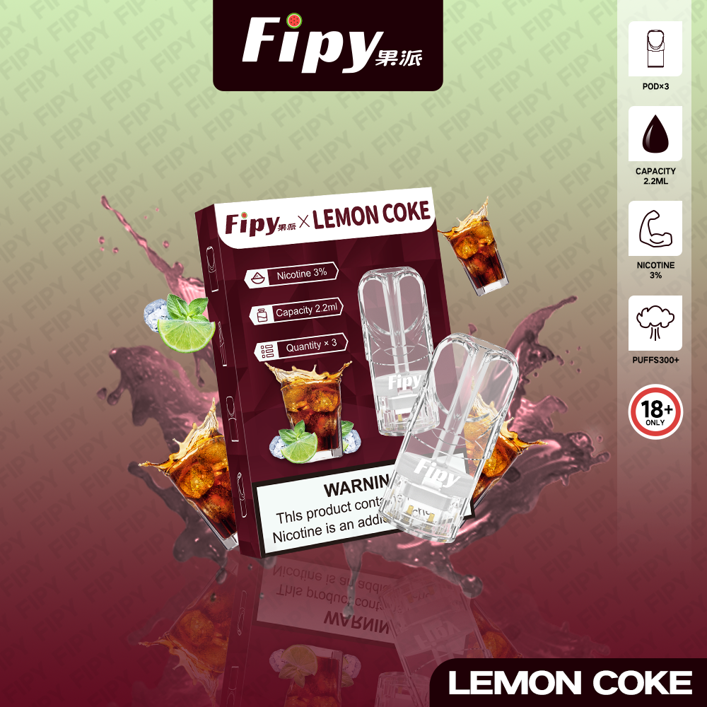 新品煙彈-【FIPY果派煙彈】🍬多種口味選擇一代霧化彈-適用一代主機-VAKA糖果雲煙館