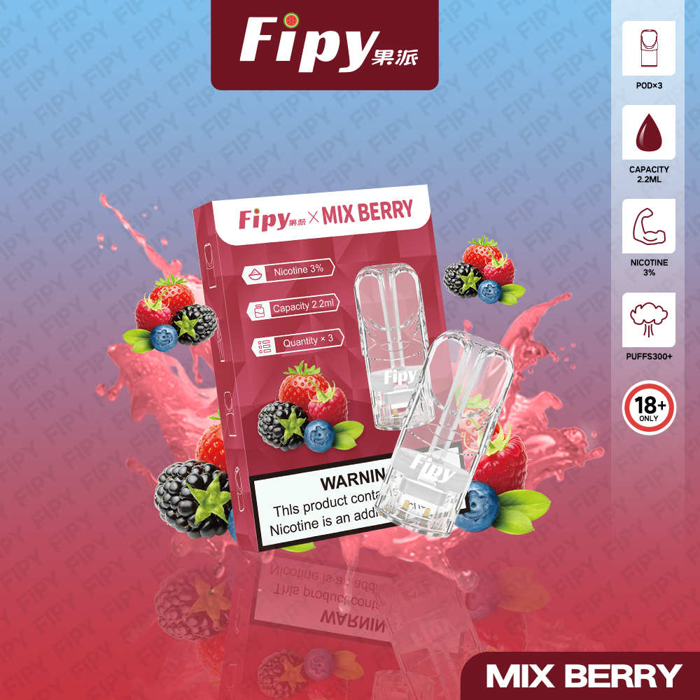 新品煙彈-【FIPY果派煙彈】🍬多種口味選擇一代霧化彈-適用一代主機-VAKA糖果雲煙館