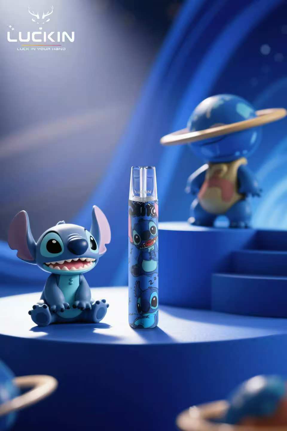 幸運LUCKIN 主機 限量版卡通煙桿 適配一代煙彈-VAKA糖果雲煙館