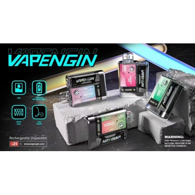 🌌VAPENGIN 冥王星 7500口拋棄式 一次性電子煙 可充電拋棄式-VAKA糖果雲煙館
