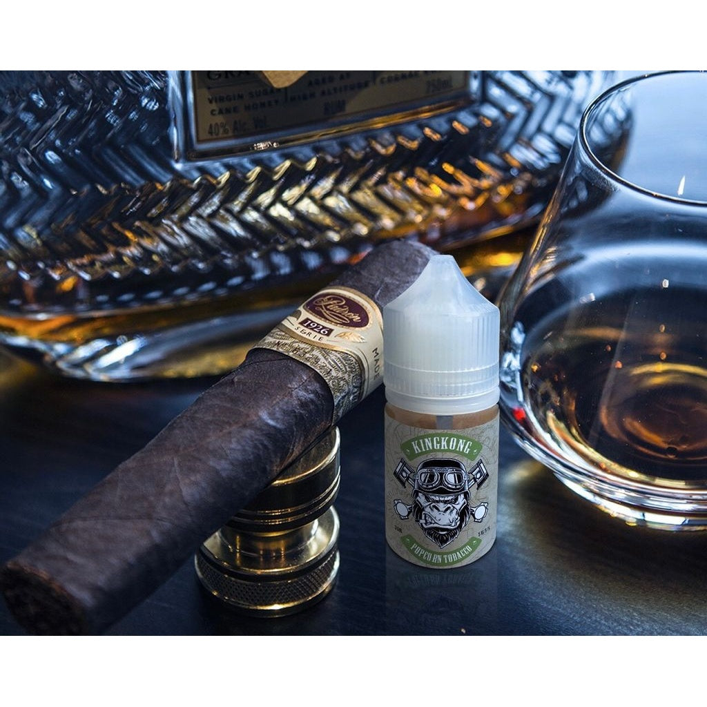 KING KONG 大猩猩煙油 | 金剛煙草系列電子煙油30ml/40mg | 不涼小煙油-VAKA糖果雲煙館