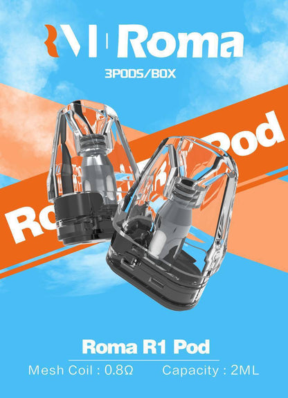 ROMA羅馬R1空倉 通用OXVA小蠻牛（三入組）-VAKA糖果雲煙館