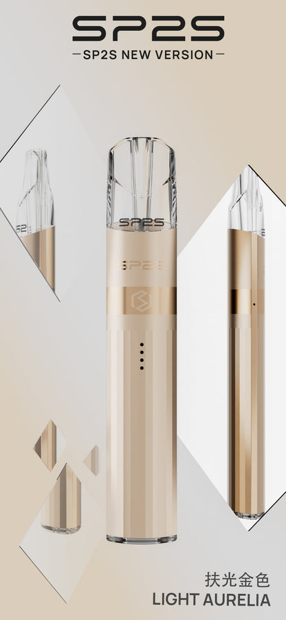 【SP2S Legend S 傳奇版主機】  SP2鈦發光主機全新升級版煙桿-兩檔調節8/9W-底部發光💥 通配一代lana/Sp2s/ilia等一代煙彈-VAKA糖果雲煙館